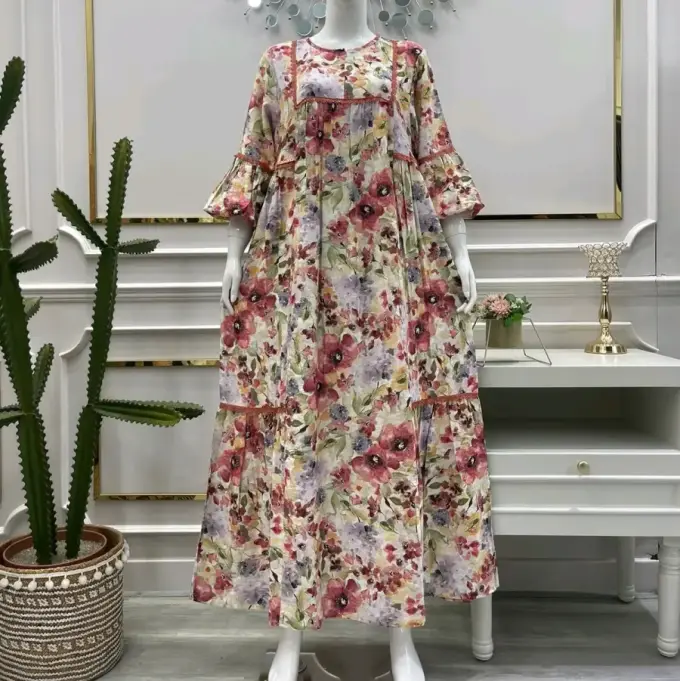 Gamis Salvina Crespo Printing