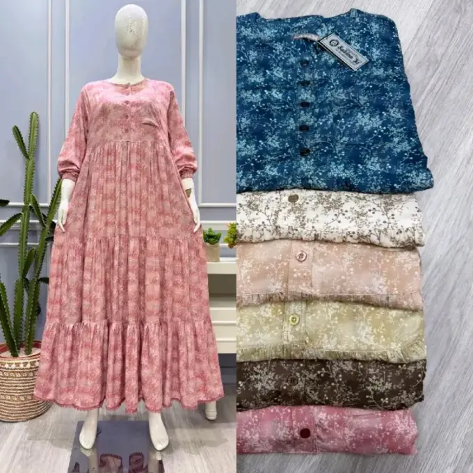 Gamis Salvina Viscose Armany