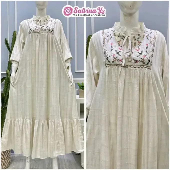 Salvina Midi Linen Bulkud